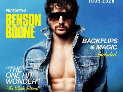 Benson Boone Wanted Man Tour - 2 Tickets (Las Vegas)