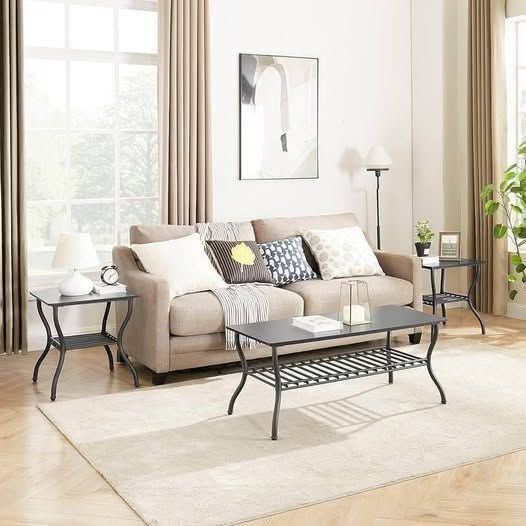 Modern Coffee Table 3-Piece Set