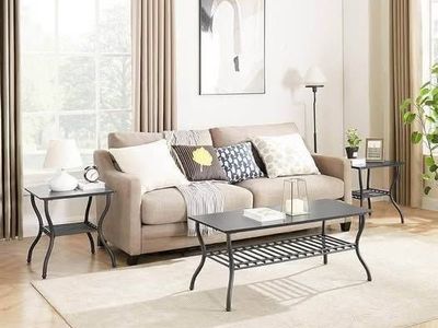 Modern Coffee Table 3-Piece Set