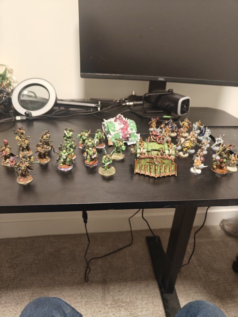 small 40k death guard lot