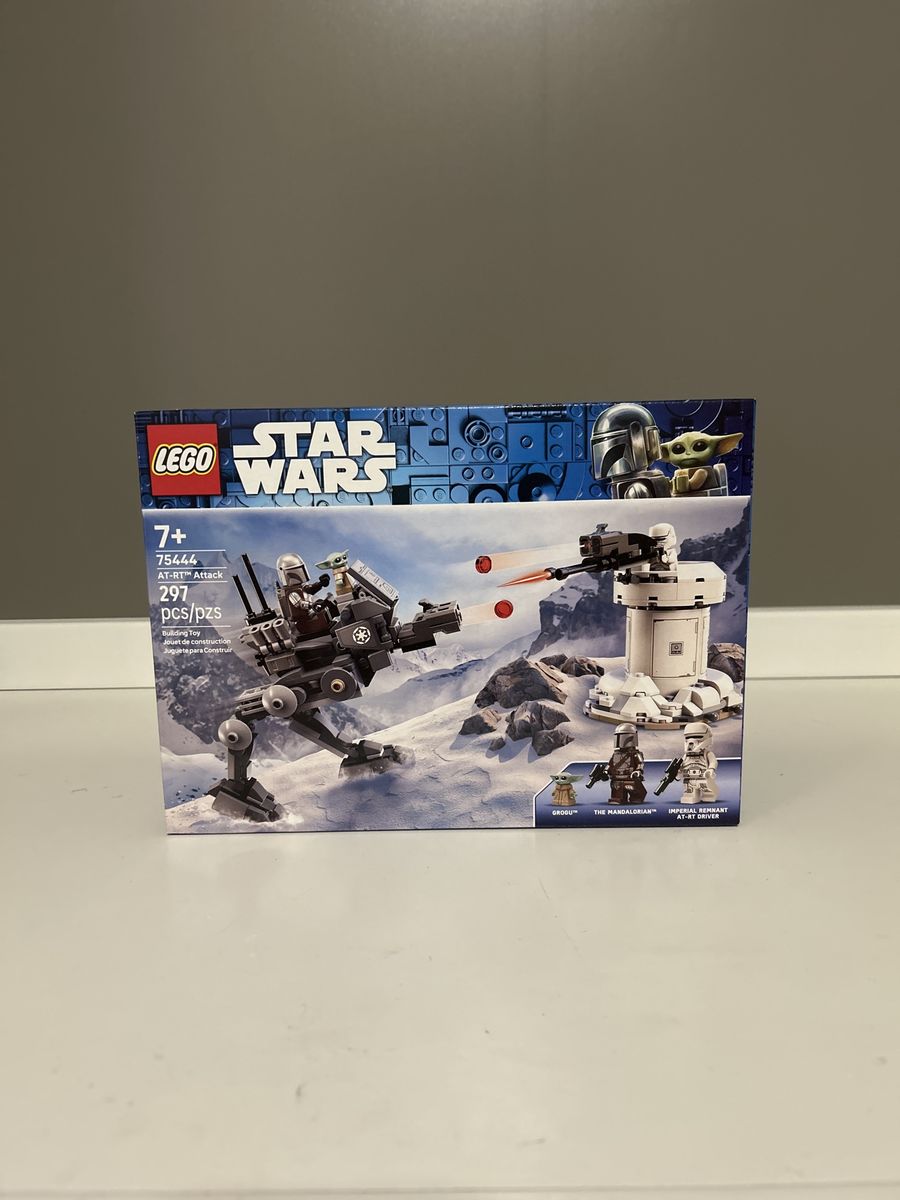 LEGO Star Wars 75444 AT-RT Attack with Grogu, Mandalorian & Imperial Remnant Figures - 297 pcs