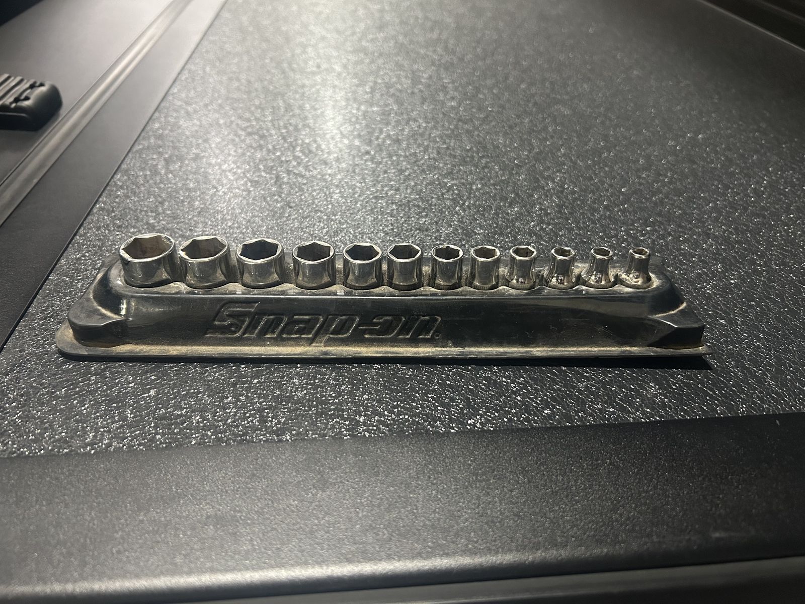 Snap on metric 1/4” drive sockets