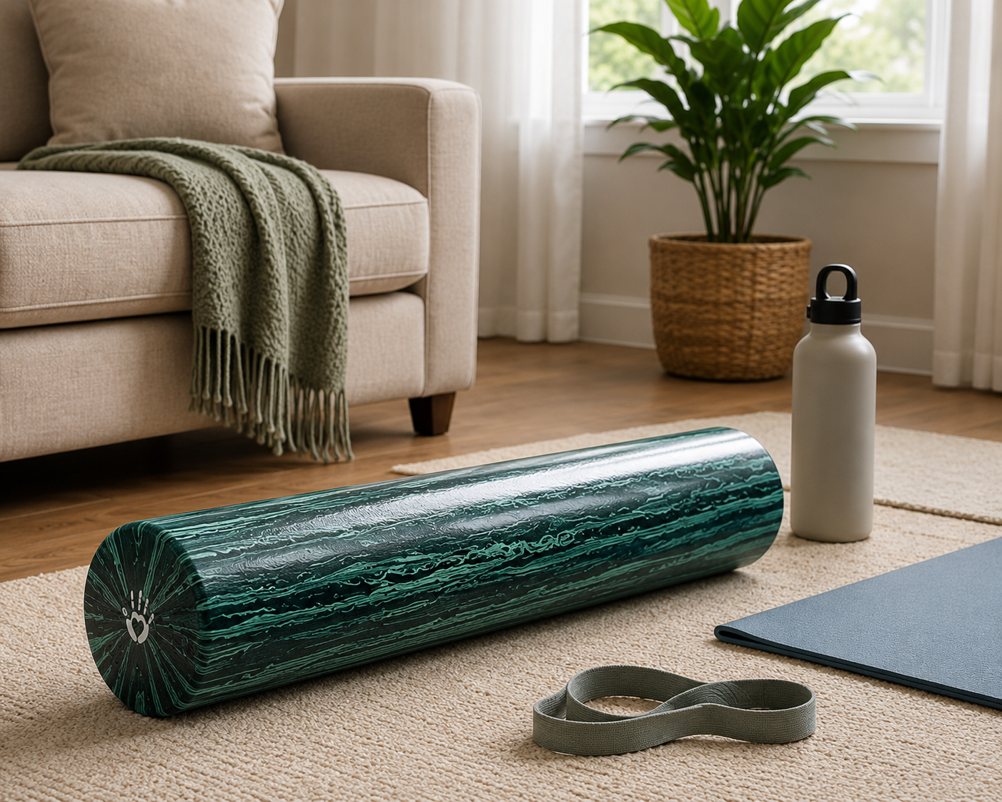 36" Soft Density Foam Roller - Brand New - Yoga, Pilates & Recovery
