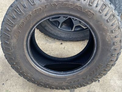 Goodyear Wrangler DuraTrac 265/70R17 Used Tire 265 70 R17