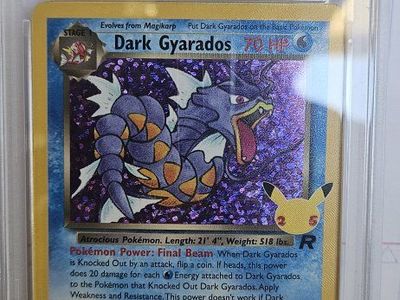 2021 Pokémon Celebrations Dark Gyarados Holo Team Rocket PSA 10