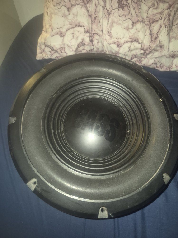 12inch alpine bass sub