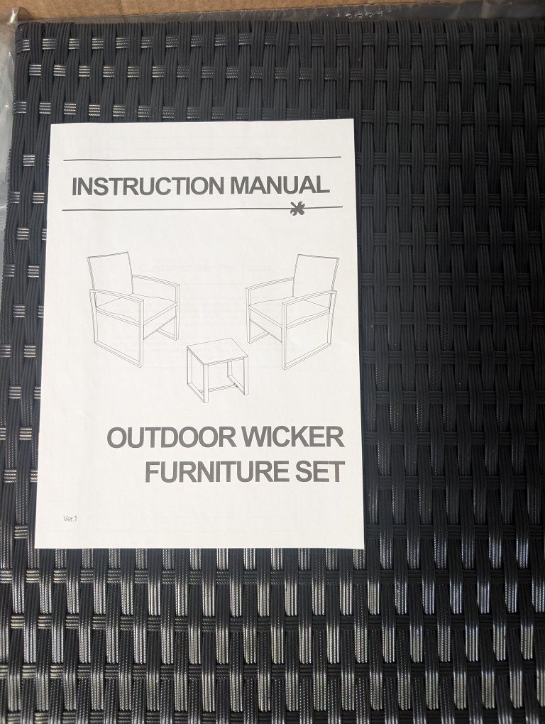 Outdoor Wicker Set