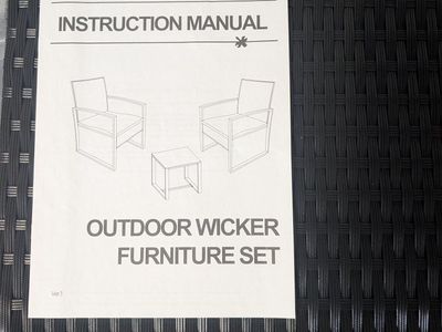 Outdoor Wicker Set