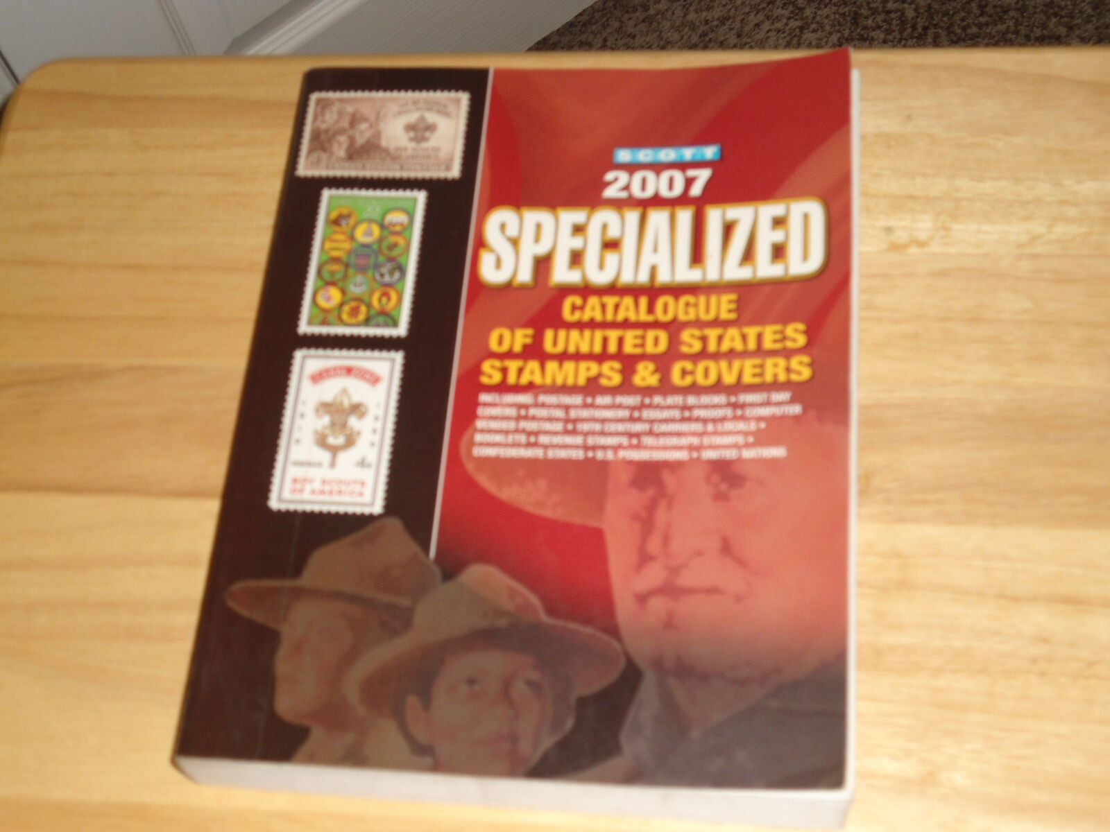 2007 Scott Specialized Stamp Catalog.