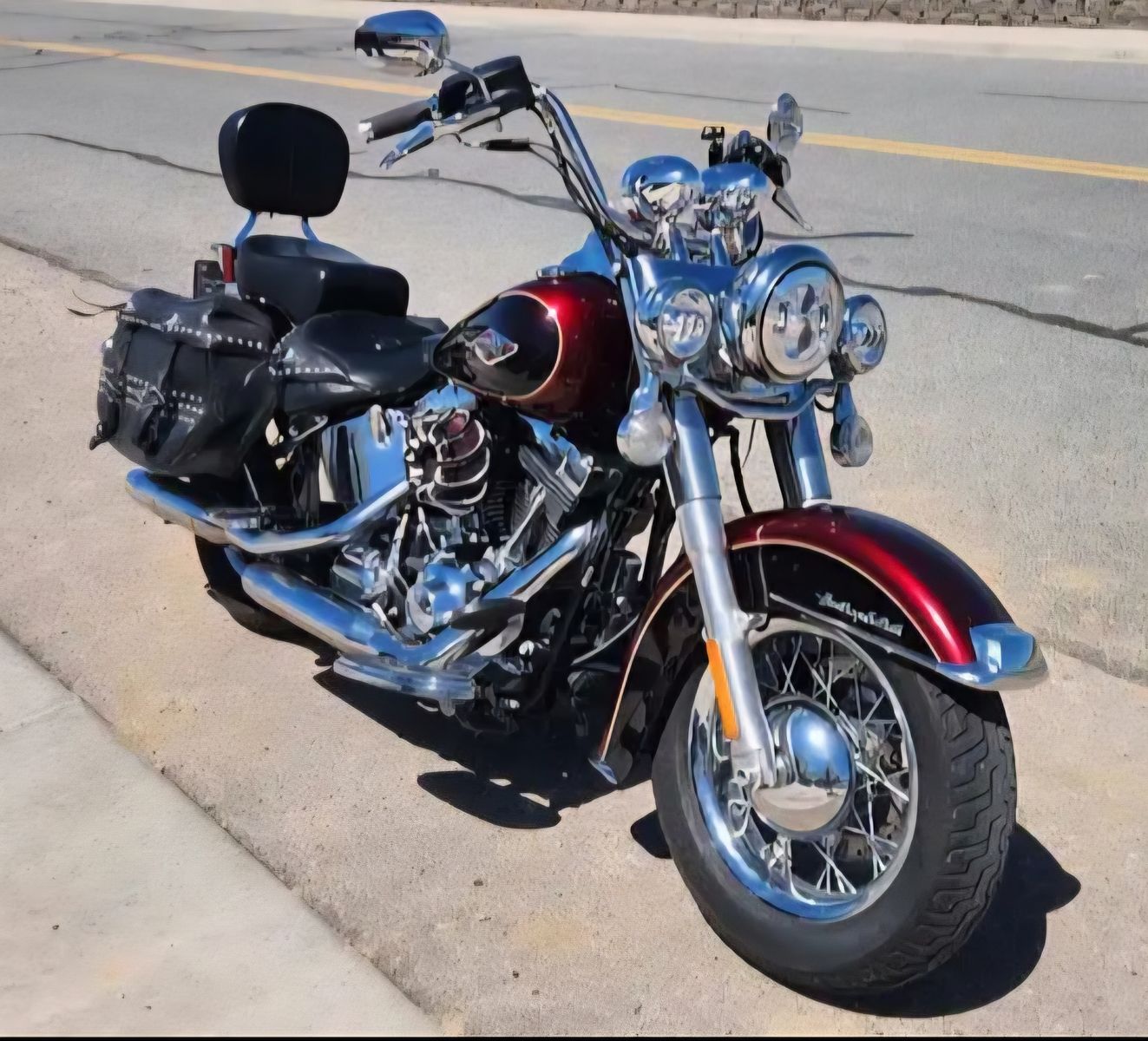 Harley Davidson heritage softail