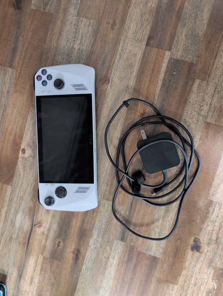 ASUS ROG Ally Handheld Gaming Console White with AC Charger - Pre-owned