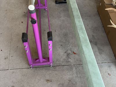 Gymnastics beam and bars