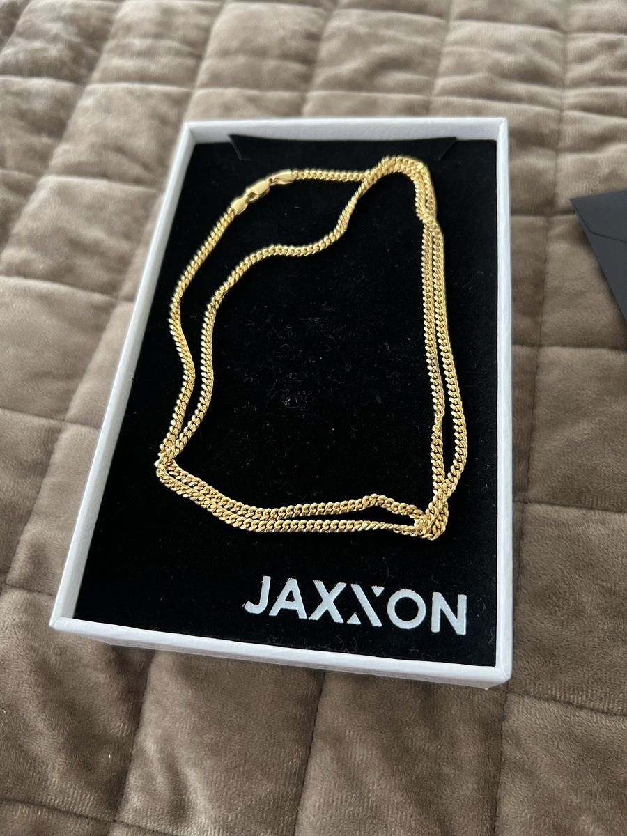 Jaxxon Cuban Link Chain - 3mm - 14k Gold / 26"