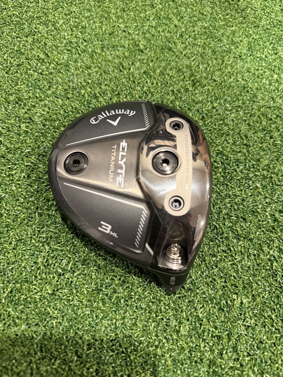 Callaway Elyte Ti 3HL 16.5* Titanium Fairway Wood Golf Club Head Only - Mint