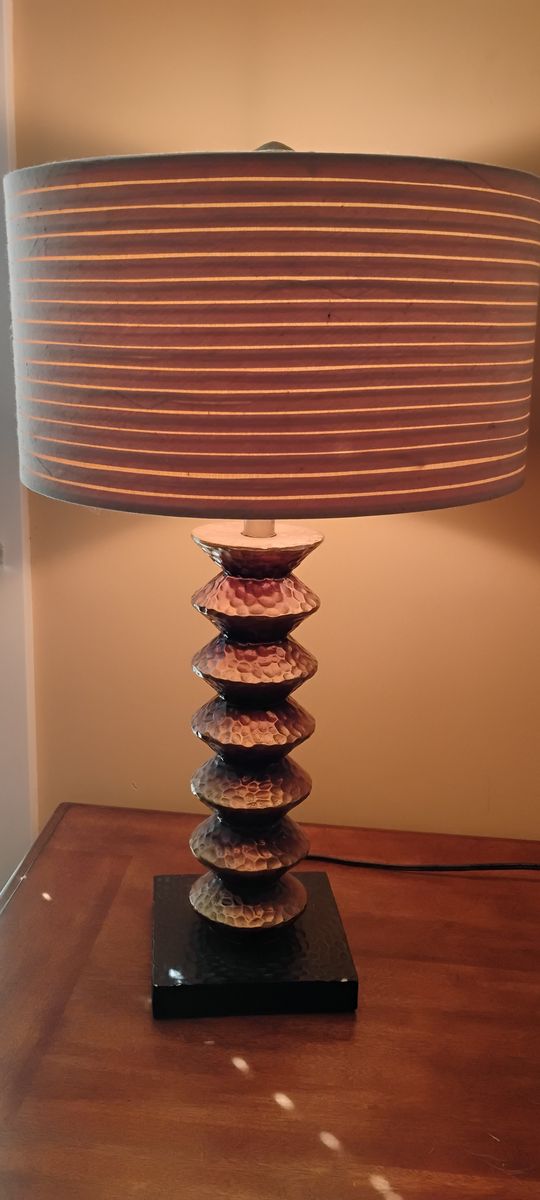 Two matching table stand Lamps
