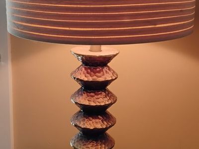 Two matching table stand Lamps