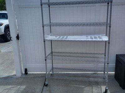 Seville Classic Ultra HD 6 Tier Metal Rolling Rack