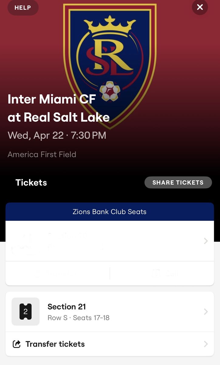 Miami Messi Vs Real SLC Apr 22 VIP Tickets 2
