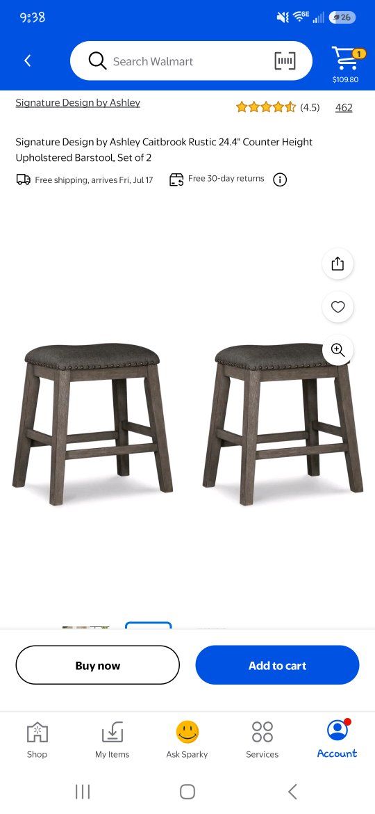 SET OF 4 BARSTOOL : MUST GO BY 24TH