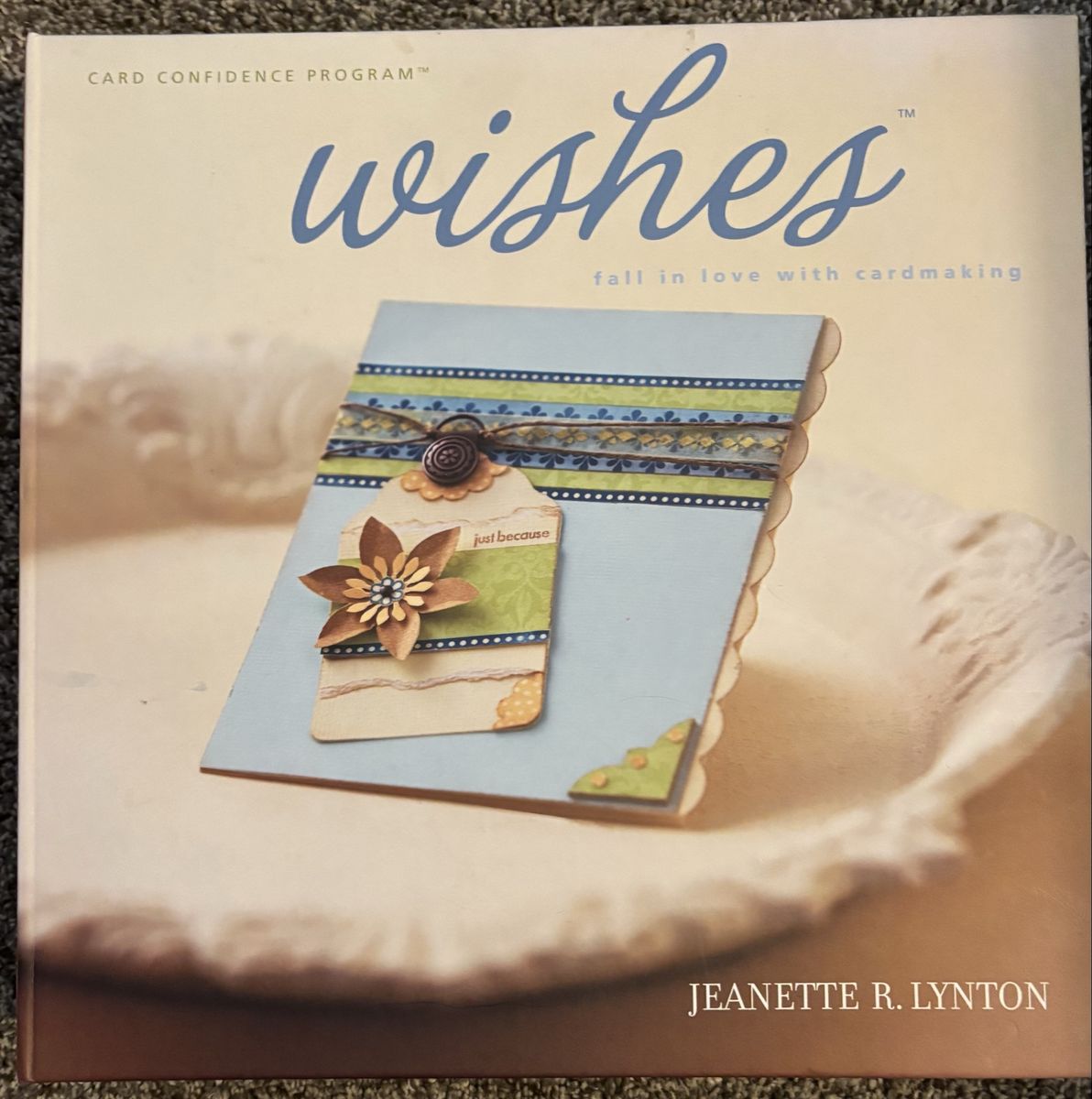 Wishes Card making pattern book
