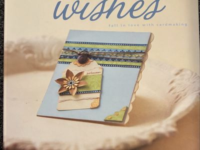 Wishes Card making pattern book