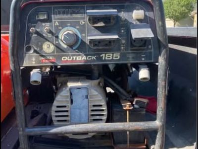 Lincoln Electric Outback 185 Engine-Driven Welder Generator, 5700W Peak, 5200W Continuous