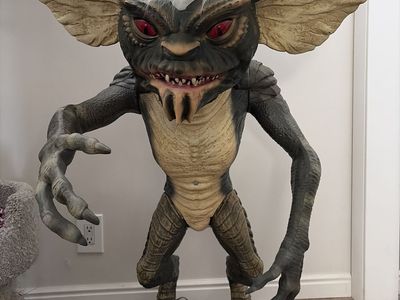 Halloween Stripe Gremlin Prop