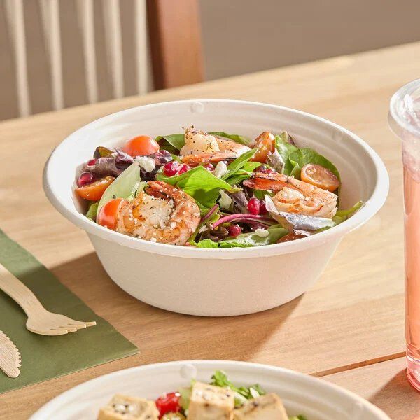 Tellus Products 32 oz. Compostable Fiber Bowl - 30