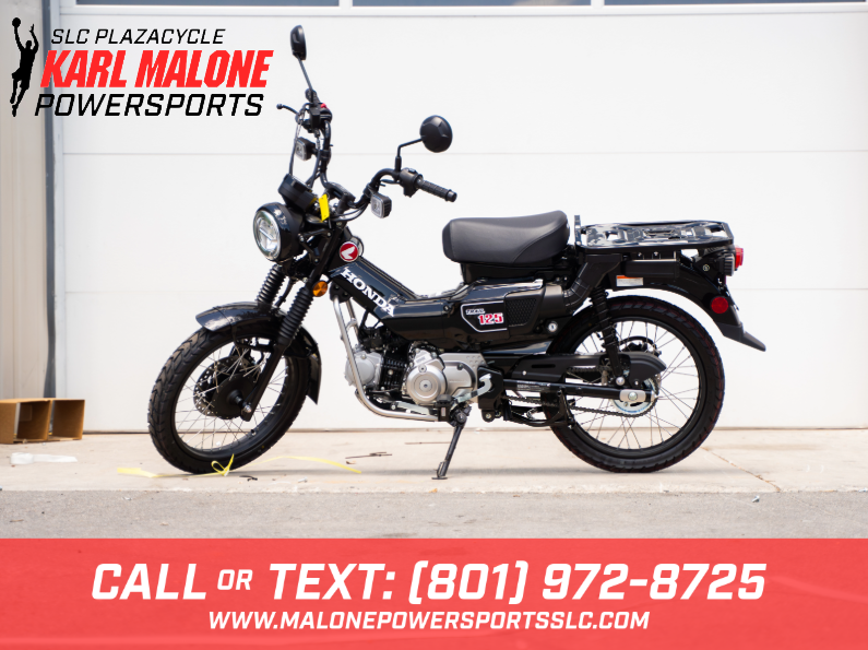 2026 Honda Trail125 CT125A Black Metallic - H01358