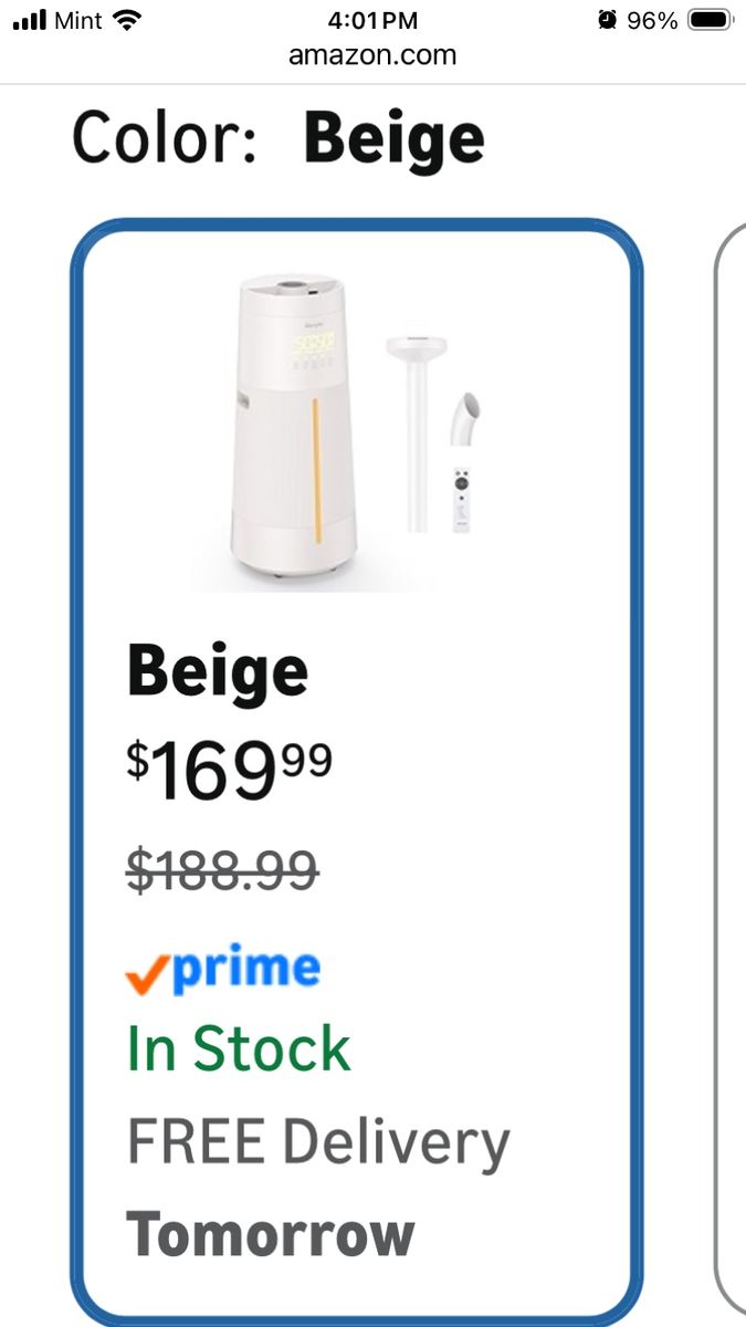 Humidifier for Bedroom - GloryAir