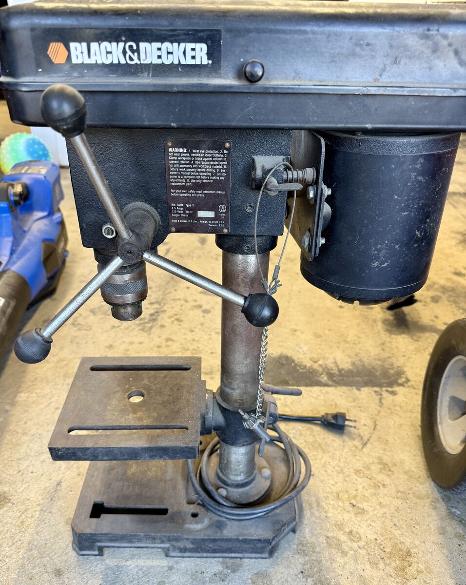 Black and decker drill press 9400