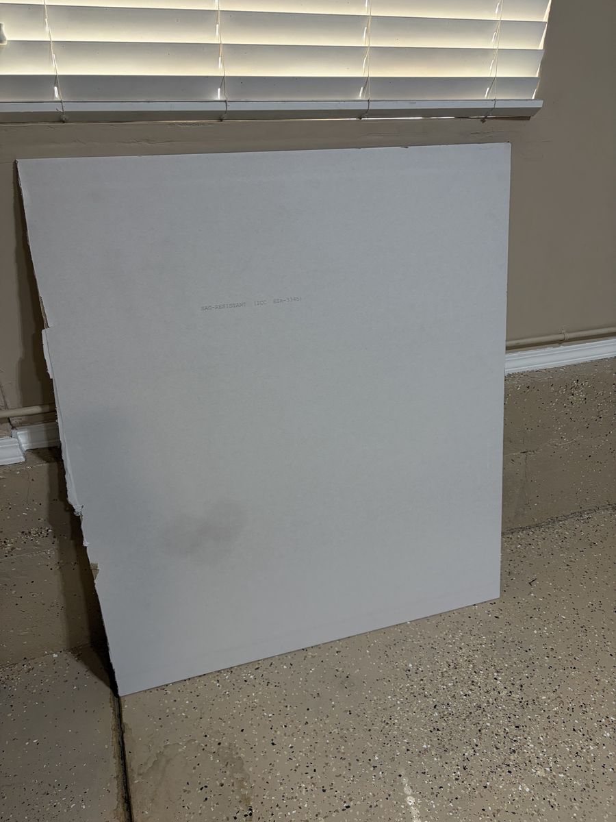 Half sheet drywall