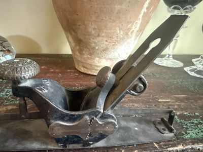 Antique Stanley No. 113 Compass Plane – Complete – Pat. Sept. 25, 1877
