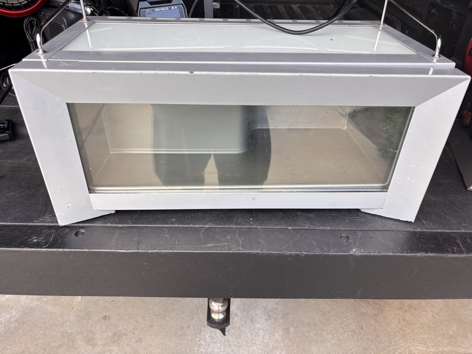 Rare vestfrost Red Bull countertop cooler, Mini Fridge, Silver, Compact
