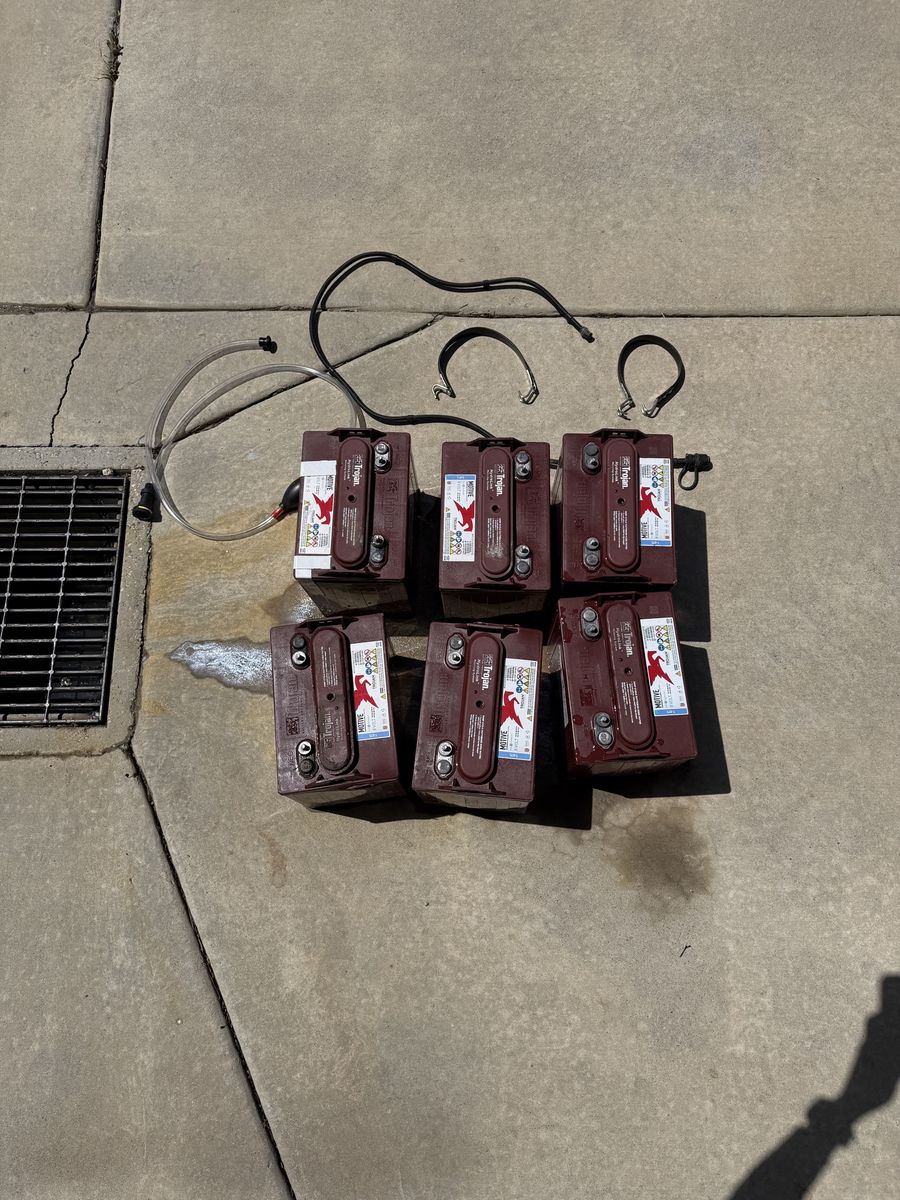 Golf Cart Batteries Trojan T-875 8v - 350obo