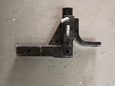 MAXXHAUL 5-Position Adjustable Ball Mount Hitch with 2" Shank - Towing Receiver