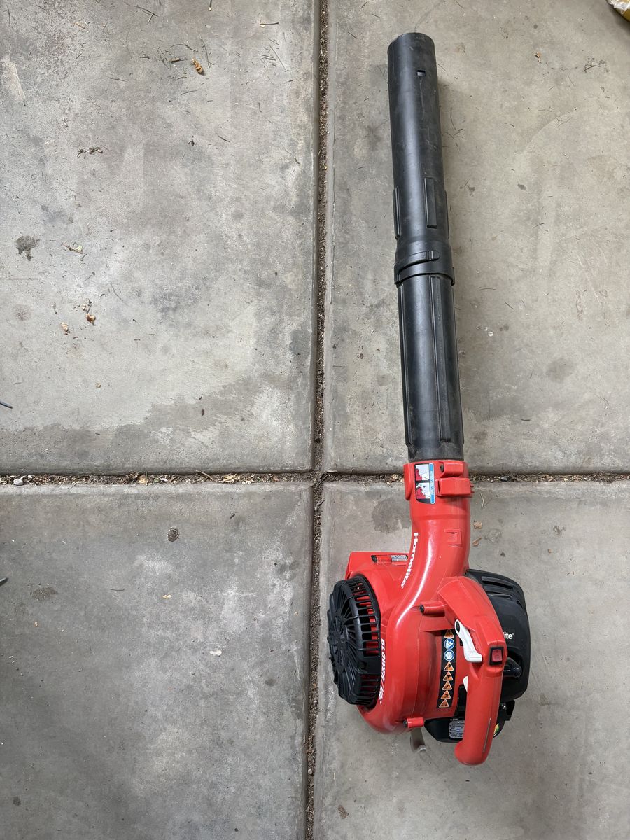 Homelite Gas Leaf Blower Used Yard Tool