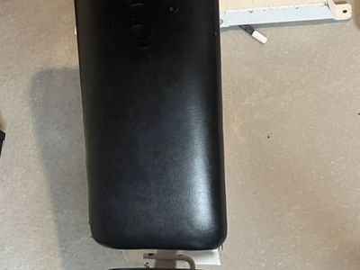 Weight Bench And Dumbbells