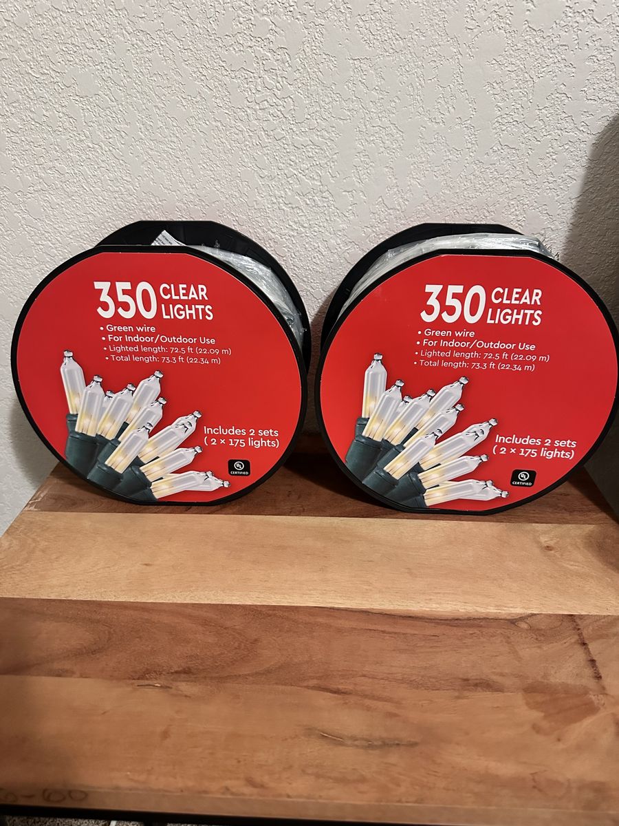 New Clear Christmas Lights
