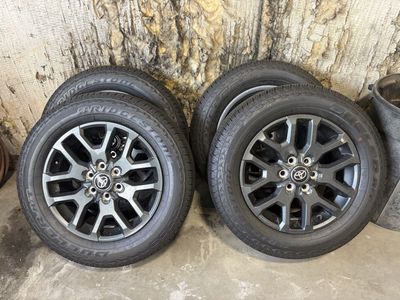 Brand new take off wheels and tires for Tacoma