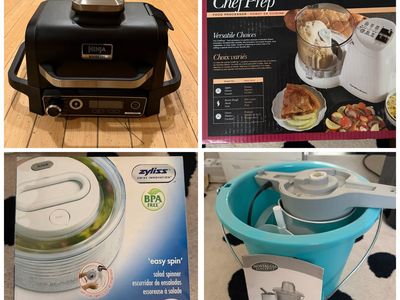 Variety of small kitchen appliances And Tools