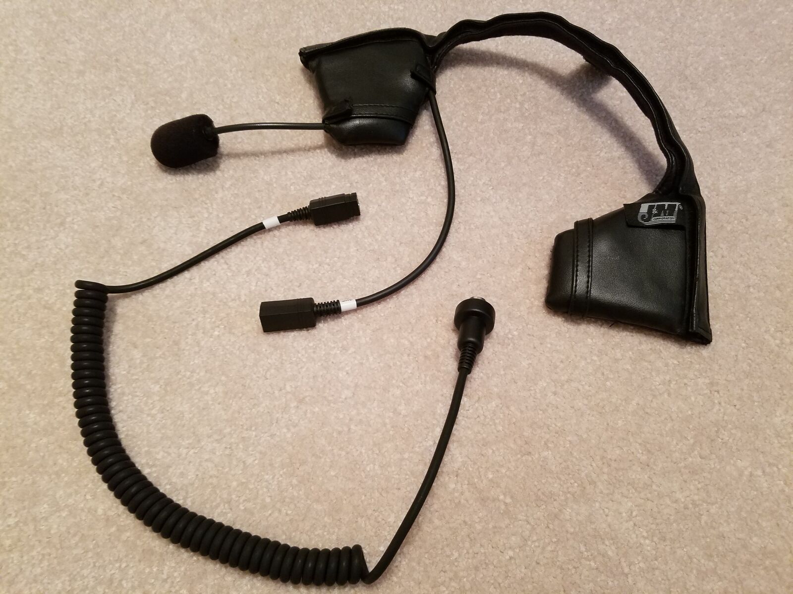 Motorcycle Half Helmet Headset