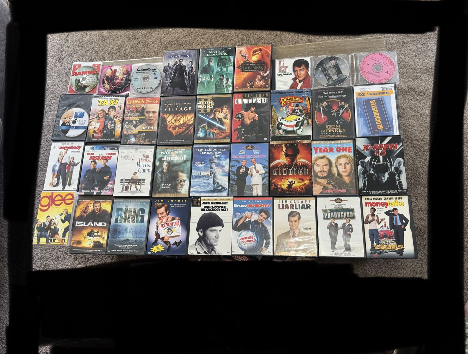 DVD movie collection