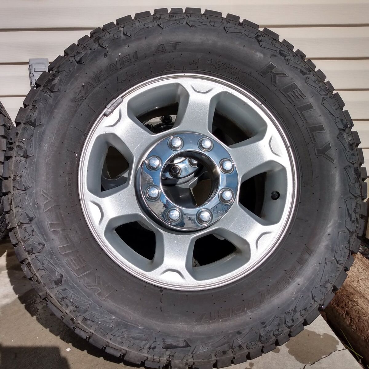 2012 F350 stock wheels and tires. 8x170