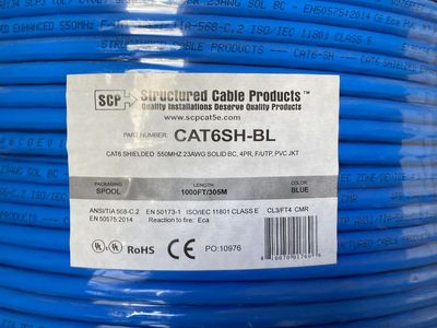 Structures Cable Products 1000 feet cat 6