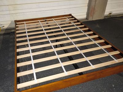 Nice Queen Size Platform Bed Foundation