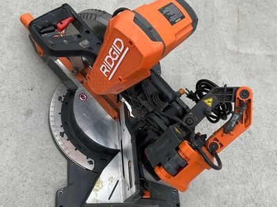 RIDGID R4241 10 INCHES DUAL BEVEL MITER SAW