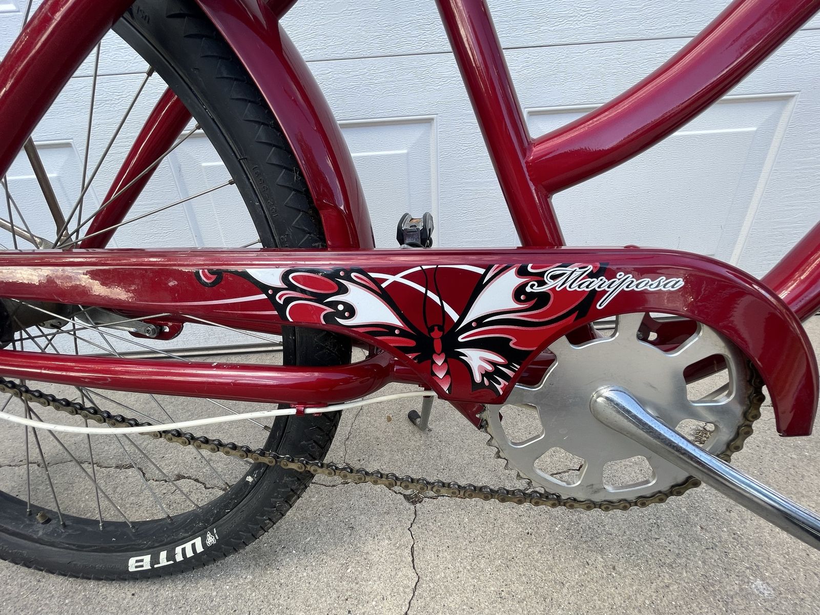 Felt beach cruiser