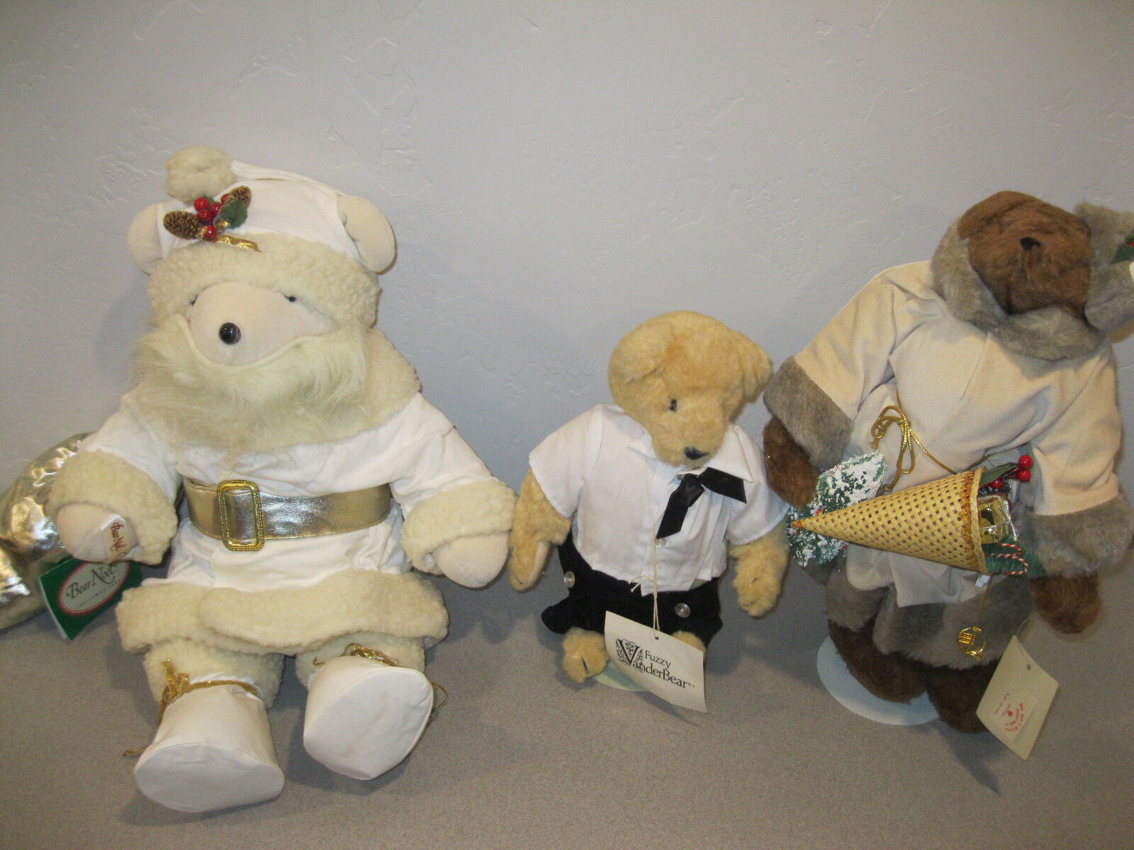 Vintage Christmas Teddy Bears