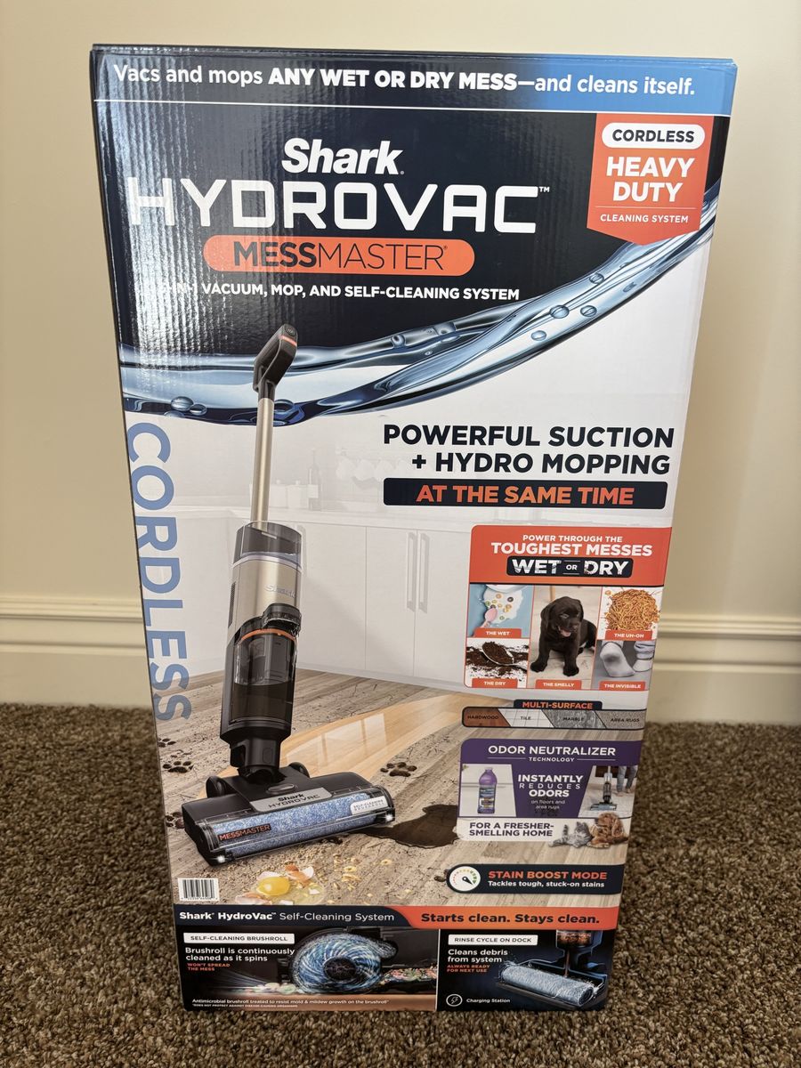 3-in-1 Cordless Shark HydroVac MessMaster